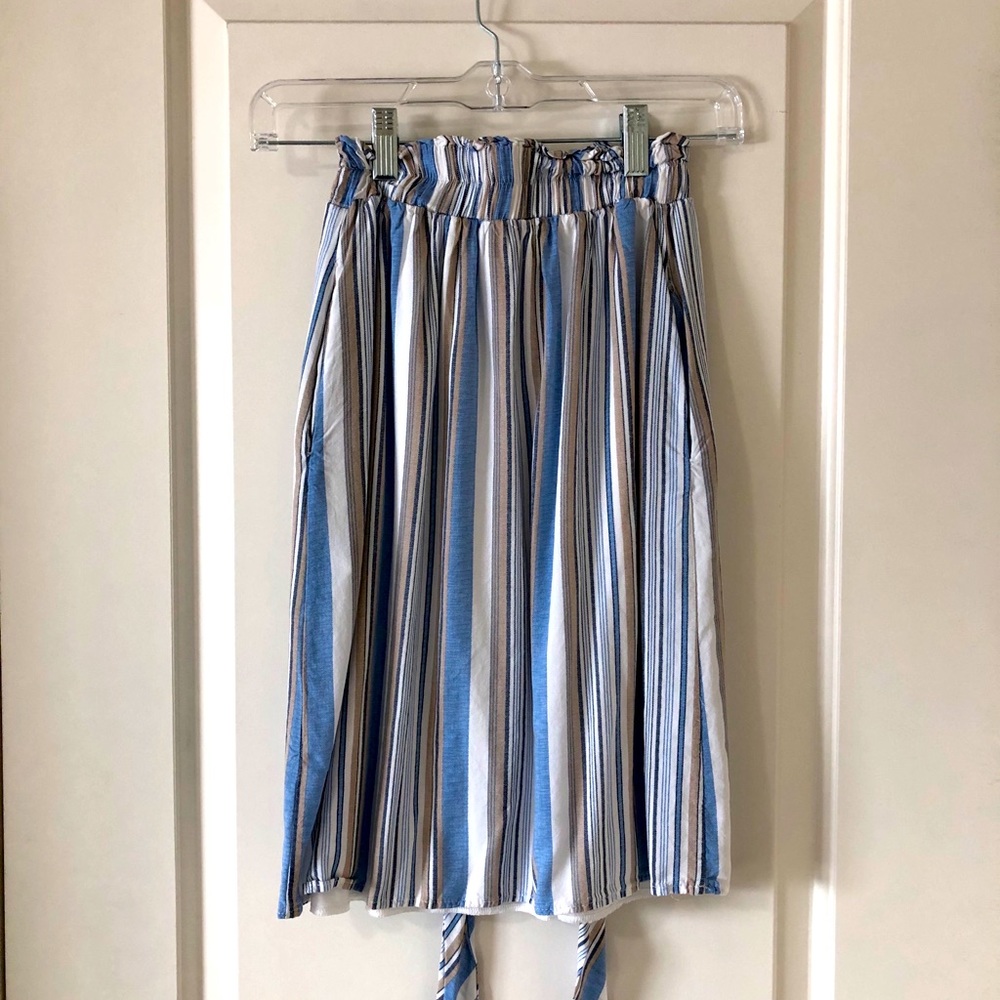 Striped skirt